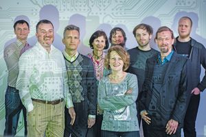 Data Science-Expertinnen und -Experten der Beuth Hochschule (Foto: Heinrich Holtgreve)