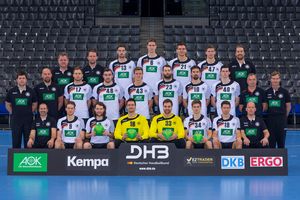 Die Männer-Nationalmannschaft des DHB (Foto: Sascha Klahn/DHB)