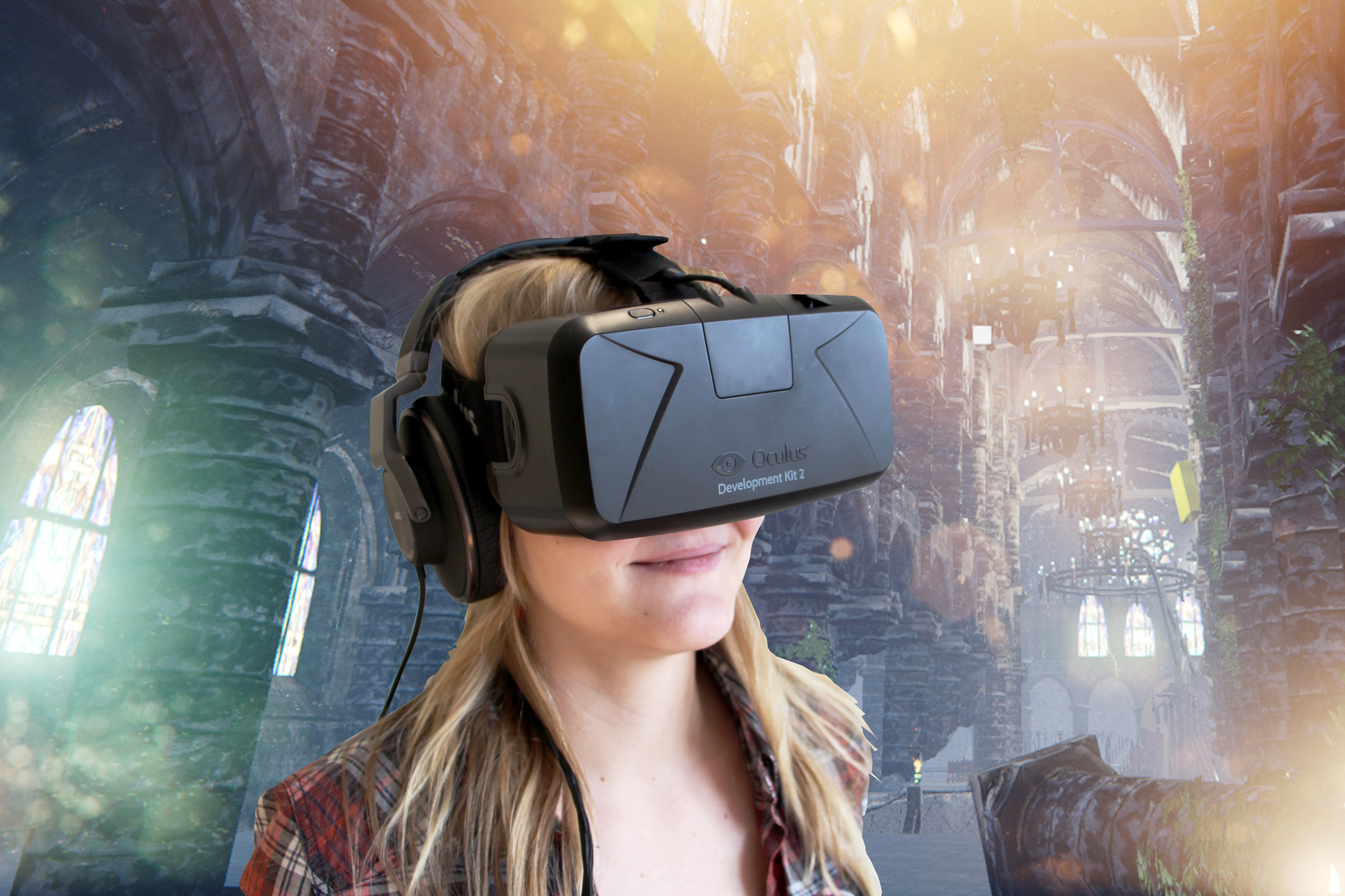 Oculus Rift Head-Mounted-Display: Eintauchen in eine virtuelle Welt (Foto. Albrecht)