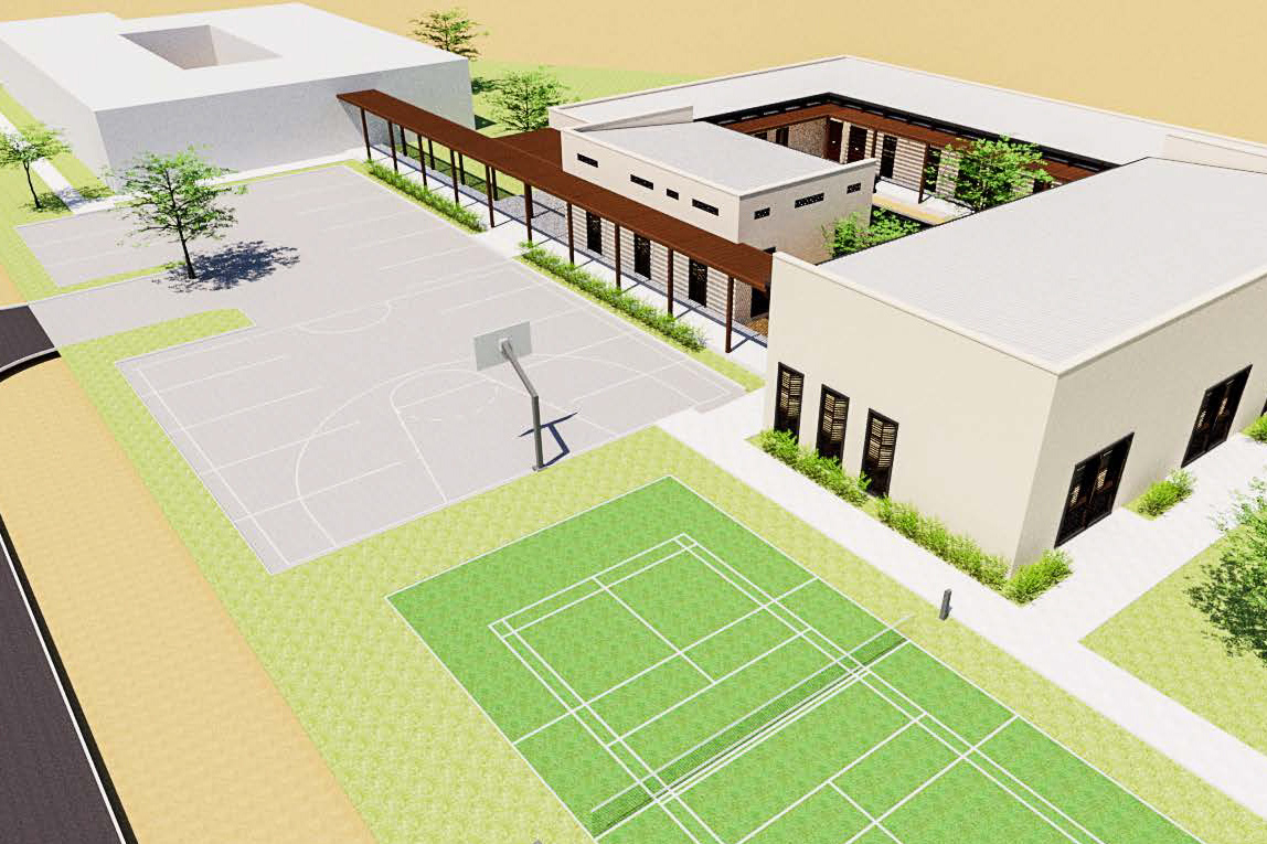 Umars Entwurf für das Schulhaus