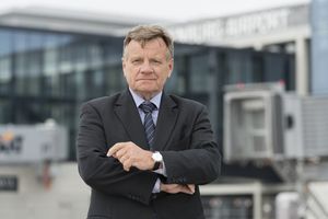 Hartmut Mehdorn, Geschäftsführer des Großflughafens BER