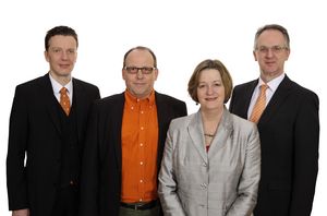 Die Präsidiumsmitglieder der Beuth Hochschule (Foto: Daum)