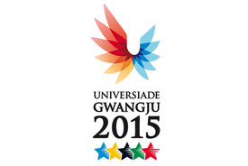Logo der Sommer-Universiade 2015 in Gwangju