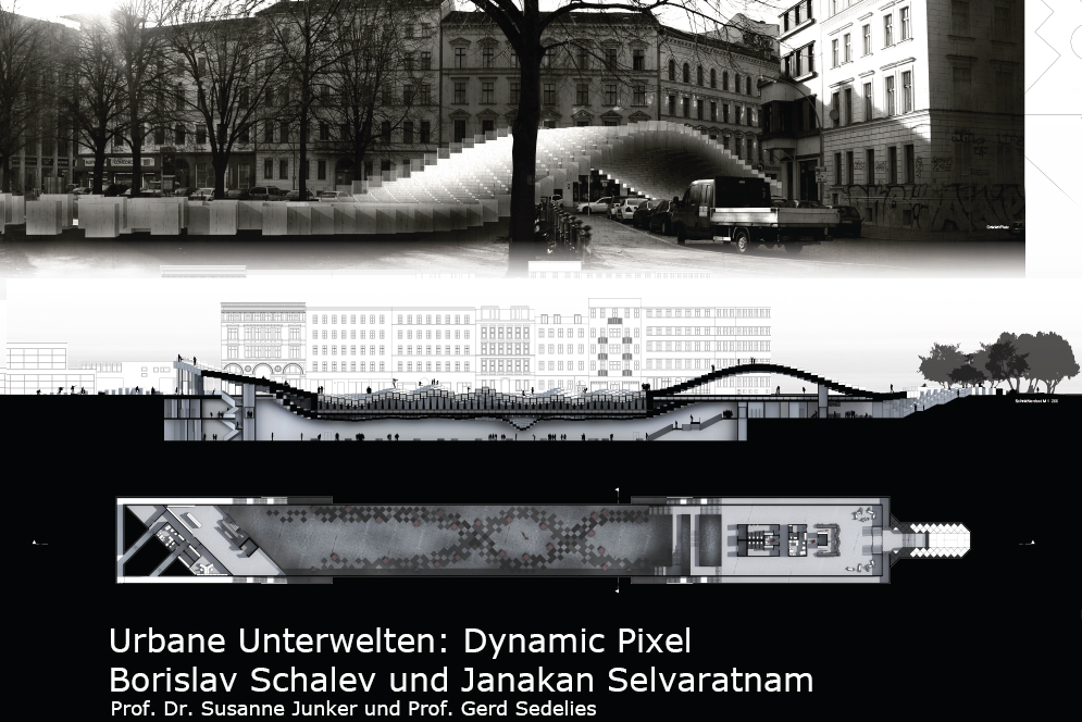 Urbane Unterwelten (Bilder: Schalev/Selvaratnam, BauNetz)