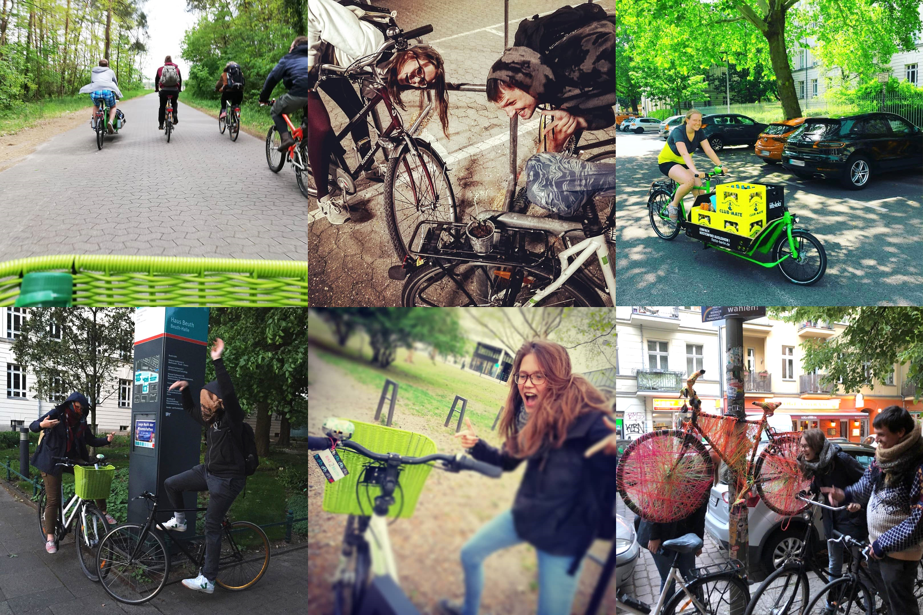 Die #fahrradgäääng teilte Bike2Beuth-Erlebnisse auf Instagram